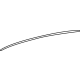 Toyota 55349-08030 Instrument Panel Seal