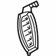 Toyota 55961-F4010-C1 Defroster Grille, Driver Side