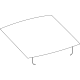 Toyota 68105-47900 Back Glass