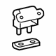 Toyota 68810-35030 Hinge, Rear