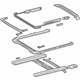 Toyota 63203-AA010-B0 Housing Assembly, Gray
