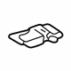 Toyota 63287-AA010 End Cap, Passenger Side