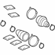 Toyota 04427-06290 Boot Kit, Passenger Side