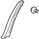 Toyota 62211-02070-B0 Windshield Pillar Trim, Gray, Passenger Side