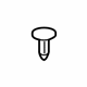 Toyota 90467-06077 Silencer Clip