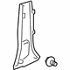 Toyota 62413-02101-B0 Lower Center Pillar Trim, Passenger Side