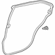 Toyota 67871-06180 Surround Weatherstrip, Passenger Side