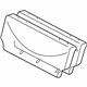 Toyota 71603-5C660-B0 Padded Covering, Gray, Rear