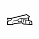 Toyota 57146-12020 Rear Reinforcement, Driver Side