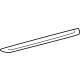 Toyota 67911-62010-C0 Scuff Plate, Passenger Side