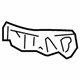 Toyota 53866-06010 Rear Seal, Passenger Side