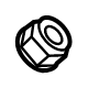 Toyota 90118-WBB84 Wiper Arm Nut