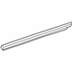 Toyota 68171-0R050 Belt Weatherstrip, Inner Passenger Side