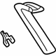 Toyota 67937-08010-E0 Window Trim, Rear Passenger Side