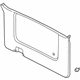 Toyota 67750-08010-B0 Gate Trim Panel, Blue Gray, Rear