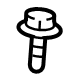 Toyota 90105-A0293 Upper Pressure Tube Bolt