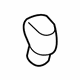 Toyota 33504-0E130-C2 Shift Knob
