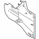 Toyota 58817-0E040-A0 Insert Panel, Flaxen, Front Passenger Side