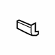 Toyota 52157-0E020 Side Support, Passenger Side