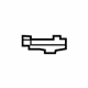 Toyota 52155-0E040 Bumper Cover Side Support, Passenger Side