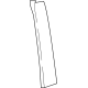 Toyota 75761-62010 Applique, Front Passenger Side