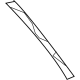 Toyota 75765-62010 Frame Molding, Rear Passenger Side