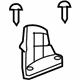 Toyota 81193-52130 Repair Bracket, Upper Passenger Side