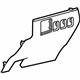 Toyota 55545-42080-C0 Fuse Box Cover
