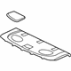 Toyota 64330-52270-C0 Package Tray Cover, Black, Rear