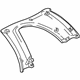 Toyota 62471-42010-B0 Upper Quarter Trim, Blue, Inner Passenger Side