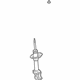 Toyota 48510-80380 Strut, Front Passenger Side