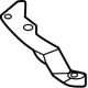 Toyota 53851-47070 Liner Extension, Front Passenger Side