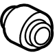 Toyota 43474-08020 Damper, Passenger Side