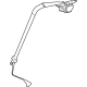 Toyota 73370-62040-A0 Seat Belt Assembly, White, Outer Driver Side