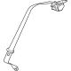Toyota 73360-62040-A0 Seat Belt Assembly, White, Outer Passenger Side
