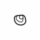 Toyota 90950-01976 Hood Hole Plug, Rear