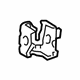 Toyota 57155-08020 Rear Reinforcement, Passenger Side