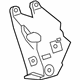 Toyota 12315-WAA01 Mount Bracket, Driver Side