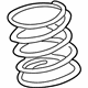 Toyota 48131-02M60 Spring, Front