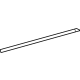 Toyota 75741-0C120 Molding, Outside Passenger Side