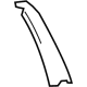 Toyota 75707-0C010 Rear Molding, Chrome, Passenger Side