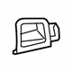 Toyota 72507-AC020-A0 Recline Handle, Driver Side