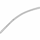 Toyota 75753-47010 Frame Molding, Upper Passenger Side