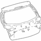 Toyota 67005-0D630 Lift Gate, Rear