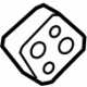 Toyota 17565-WAA03 Rear Mount Rubber Mount