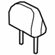 Toyota 71910-02F60-B0 Headrest, Dark Gray, Front