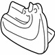 Toyota 76625-52060 Mud Guard, Rear Passenger Side