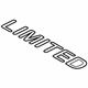 Toyota 75443-AC110 Nameplate, Rear