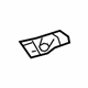 Toyota 64749-33030-C0 Striker Cover, Rear