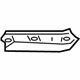 Toyota 61167-0D040 Inner Pillar Brace, Lower
